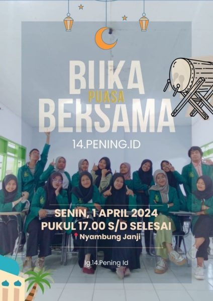 Mahasiswa Pendidikan Bahasa Inggris Angkatan 2023 Gelar Buka Puasa Bersama Penuh Keakraban